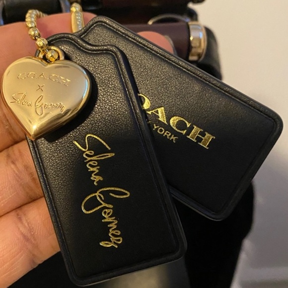 Coach Black and Gold Keychain Set - Picture 1 of 1